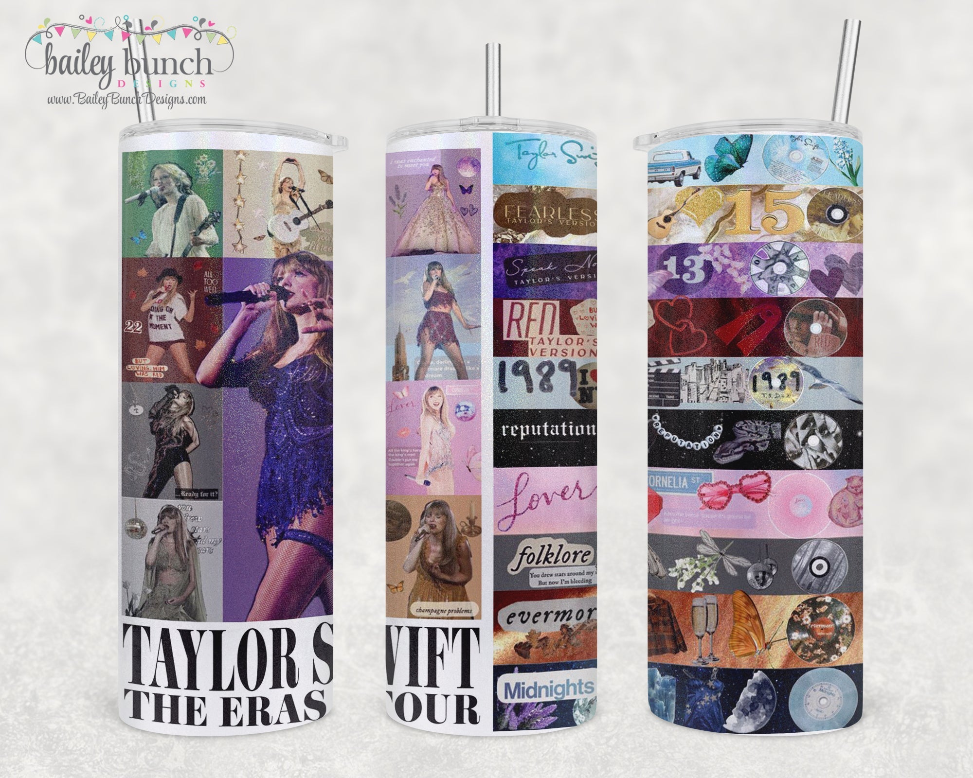 Taylor Swift Eras Tour Shimmer Glitter Tumbler TUMBERAS50520