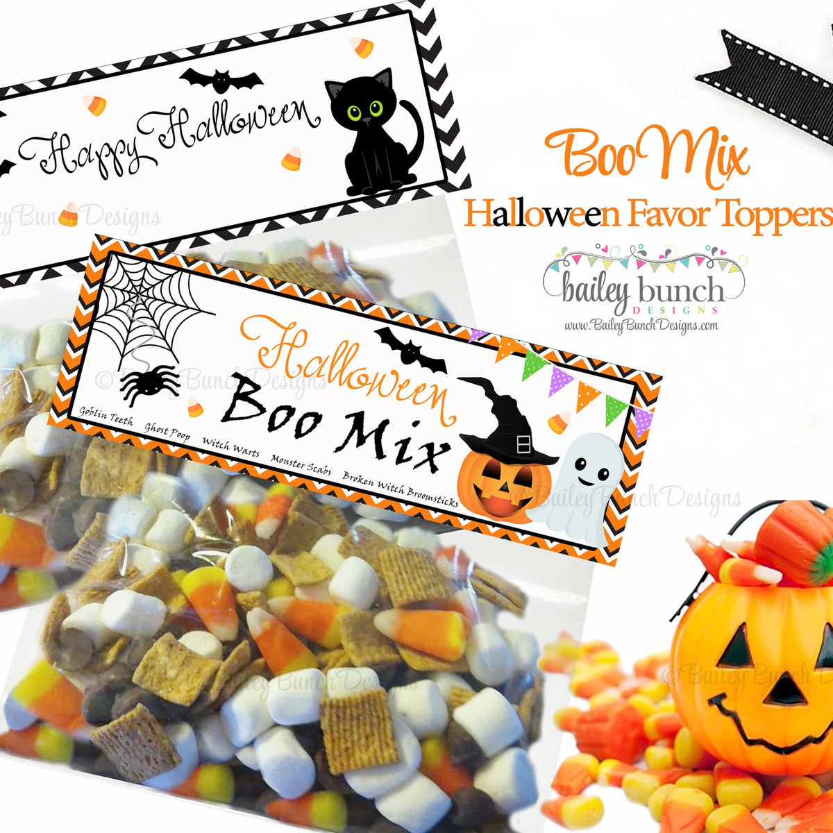 halloween chip bags-our little boo – Personalize Our Party