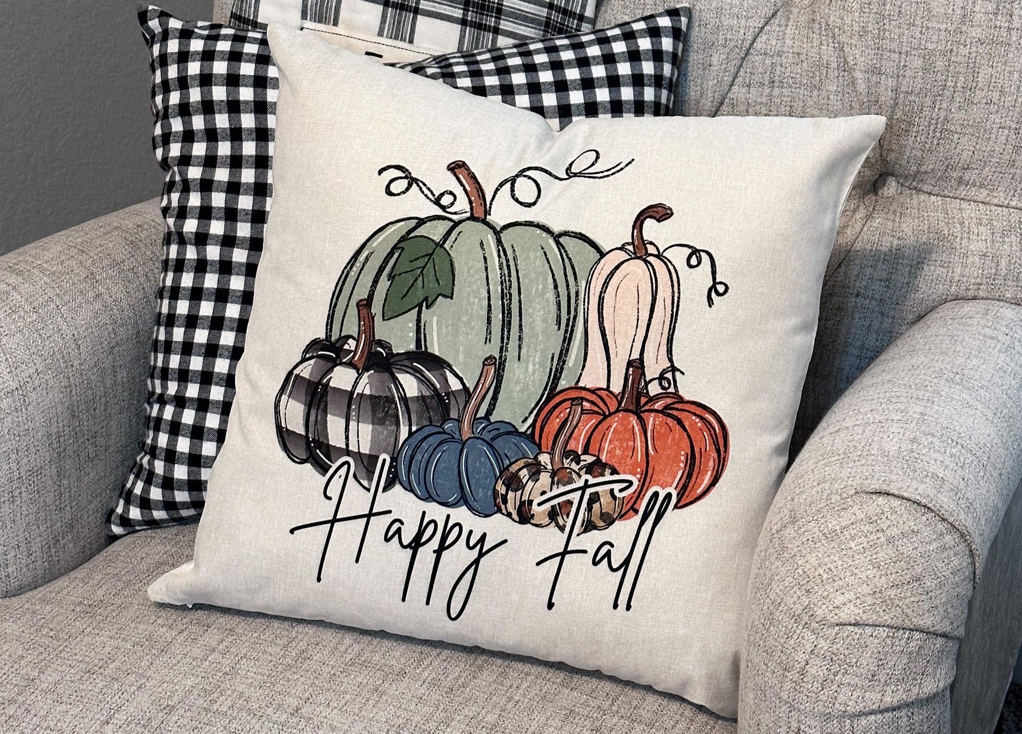 Autumn throw shops pillows